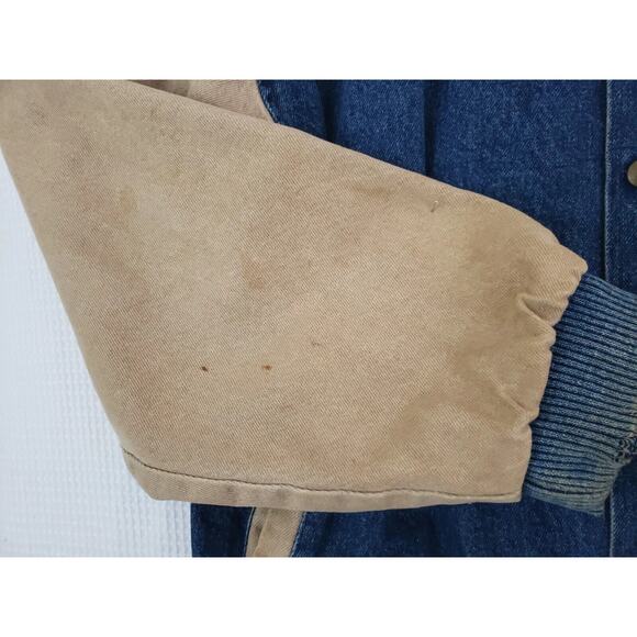 Three Rivers ~Men's L~ Authentic Denim Jacket/Bomber "Little Tots For BIG Boys" - Picture 9 of 16